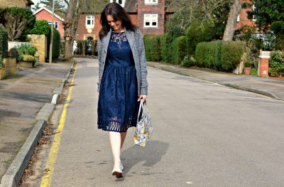 Aspire Style blue lace dress