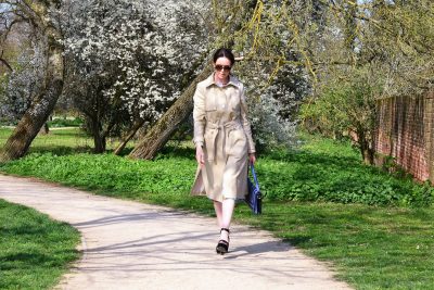 Marks and Spencer sand trench coat